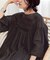 【WEB限定】コットンボイルカットレース切替チュニック