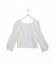 【WEB限定】シャーリングショルダーブラウス