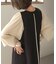 《再入荷》選べる2サイズ＊配色ニットロングワンピース