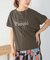 シルケット天竺フロッキーTシャツ