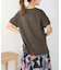 シルケット天竺フロッキーTシャツ