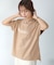 シルケット天竺フロッキーTシャツ