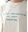 発泡ロゴプリントTシャツ