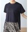 発泡ロゴプリントTシャツ