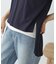 発泡ロゴプリントTシャツ