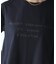 発泡ロゴプリントTシャツ