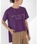 発泡ロゴプリントTシャツ