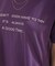 発泡ロゴプリントTシャツ