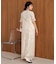 【Bab】【S・Mサイズ展開】マーブルシアーメッシュキャミワンピース
