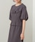 【Bab】【S・Mサイズ展開あり】ビスチェライクスウェットワンピース