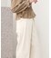 【オケージョンドレス/結婚式/3サイズ展開/SET ITEM/インナー付き/裏地付き】サイドタックベルト付スラックス