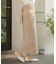 【オケージョンドレス/結婚式/2サイズ展開/SET ITEM/インナー付き/裏地付き】リボンセットＩラインスカート