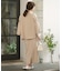 【オケージョンドレス/結婚式/2サイズ展開/SET ITEM/インナー付き/裏地付き】リボンセットＩラインスカート