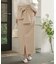 【オケージョンドレス/結婚式/2サイズ展開/SET ITEM/インナー付き/裏地付き】リボンセットＩラインスカート