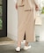 【オケージョンドレス/結婚式/2サイズ展開/SET ITEM/インナー付き/裏地付き】リボンセットＩラインスカート