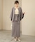 【オケージョンドレス/結婚式/2サイズ展開/SET ITEM/インナー付き/裏地付き】リボンセットＩラインスカート