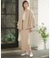 【オケージョンドレス/結婚式/2サイズ展開/SET ITEM/インナー付き/裏地付き】リボンセットＩラインスカート
