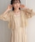 【オケージョンドレス/結婚式/2サイズ展開/SET ITEM/インナー付き/裏地付き】レースボレロ＋キャミワンピースＳＥＴ