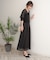 【オケージョンドレス/結婚式/2サイズ展開/SET ITEM/インナー付き/裏地付き】レースボレロ＋キャミワンピースＳＥＴ