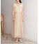 【オケージョンドレス/結婚式/2サイズ展開/SET ITEM/インナー付き/裏地付き】レースボレロ＋キャミワンピースＳＥＴ