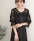 【オケージョンドレス/結婚式/2サイズ展開/SET ITEM/インナー付き/裏地付き】レースボレロ＋キャミワンピースＳＥＴ