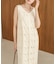 【Bab】【S・Mサイズ展開】ミックス編みニットワンピース