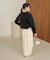 【Bab】【S・Mサイズ展開】ミックス編みニットワンピース