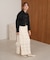 【Bab】【S・Mサイズ展開】ミックス編みニットワンピース