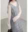 【Bab】【S・Mサイズ展開】ミックス編みニットワンピース