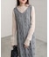 【Bab】【S・Mサイズ展開】ミックス編みニットワンピース