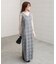 【Bab】【S・Mサイズ展開】ミックス編みニットワンピース