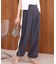 【Bab】【S・Mサイズ展開】2WAYセンタープレスサイドラインパンツ