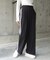【Bab】【S・Mサイズ展開】2WAYセンタープレスサイドラインパンツ
