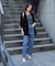 【WEB限定】デニムアシメパンツ