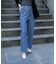 【WEB限定】デニムアシメパンツ