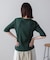 5分袖リブTシャツ
