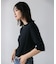 5分袖リブTシャツ