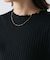 5分袖リブTシャツ