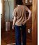 汗染み防止モックネックビューTシャツ