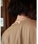 汗染み防止モックネックビューTシャツ
