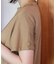 汗染み防止モックネックビューTシャツ