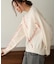 【大人気ニット/5色展開/セットアップ対応】ウェーブメロウニットトップス