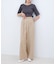 ピーチ起毛ストレートパンツ