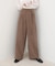 ピーチ起毛ストレートパンツ