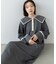 【Bab】（選べるサイズ展開）ビッグカラースウェットワンピース