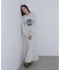 【Bab】（選べるサイズ展開）前後2WAYホックプリントマーメイドスウェットワンピース