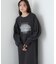 【Bab】（選べるサイズ展開）前後2WAYホックプリントマーメイドスウェットワンピース