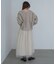 【Bab】（選べるサイズ展開）レイヤード風チュールキャミワンピース