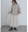 【Bab】（選べるサイズ展開）レイヤード風チュールキャミワンピース