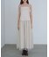 【Bab】（選べるサイズ展開）レイヤード風チュールキャミワンピース